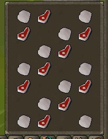 After the first burying of the bones