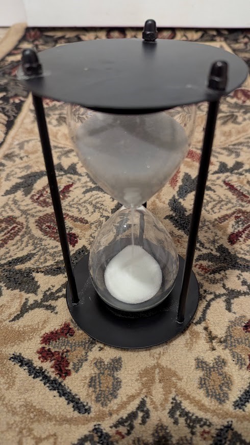 The Hourglass of Rewinded Time